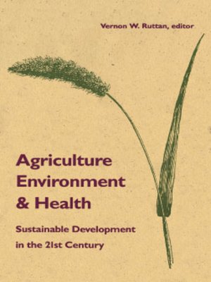 cover image of Agriculture, Environment, and Health